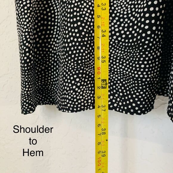 Equipment Abelina Dress Women 10* Black Dotted Button Front Designer Luxury Posh - Picture 10 of 13